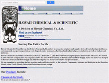 Tablet Screenshot of hawaiiscientific.com